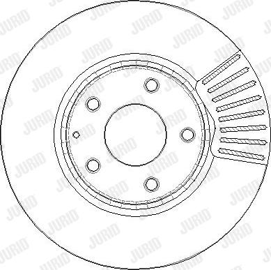 Jurid 563356JC-1 - Əyləc Diski furqanavto.az