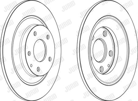 Jurid 563232JC-1 - Əyləc Diski furqanavto.az