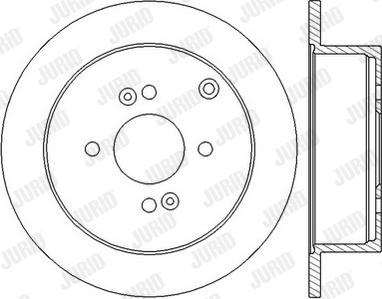 Jurid 562551JC-1 - Əyləc Diski furqanavto.az
