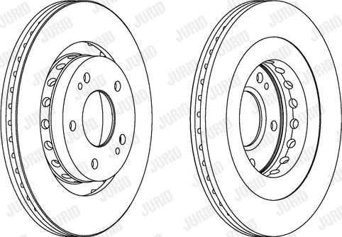 Jurid 562528JC-1 - Əyləc Diski furqanavto.az
