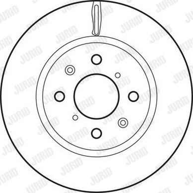 CAR SZ 25 1V - Əyləc Diski furqanavto.az