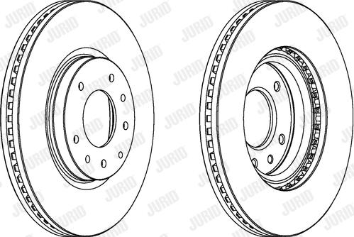 Jurid 562837JC - Əyləc Diski furqanavto.az