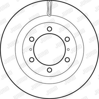 Jurid 562828JC - Əyləc Diski furqanavto.az