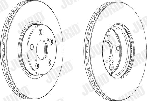 Jurid 562702JC-1 - Əyləc Diski furqanavto.az