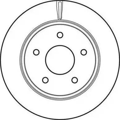 Alpha Brakes HTP-CH-036 - Əyləc Diski furqanavto.az