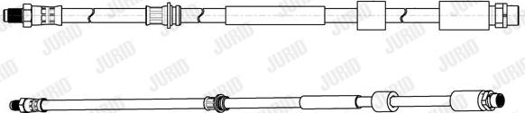 Jurid 173260J - Əyləc şlanqı www.furqanavto.az