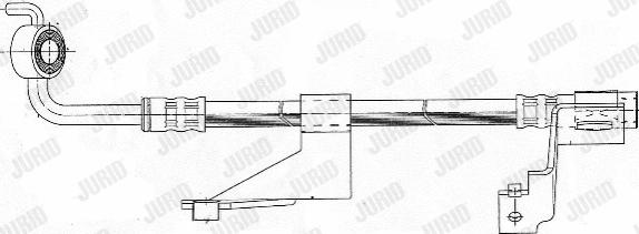 Jurid 172598J - Əyləc şlanqı furqanavto.az