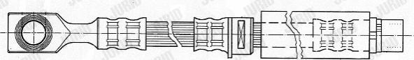 Jurid 172503J - Əyləc şlanqı furqanavto.az