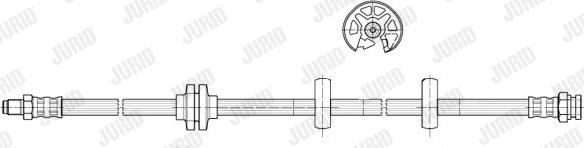 Jurid 172815J - Əyləc şlanqı furqanavto.az