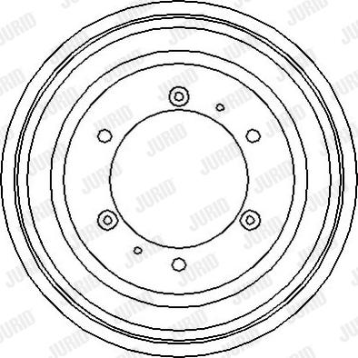 Jurid 329097J - Əyləc barabanı furqanavto.az
