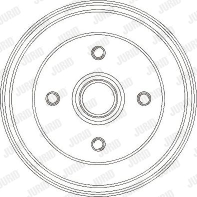 Jurid 329333J - Əyləc barabanı furqanavto.az