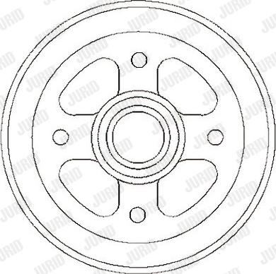 Jurid 329246J - Əyləc barabanı furqanavto.az