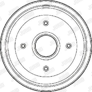 Jurid 329703J - Əyləc barabanı furqanavto.az