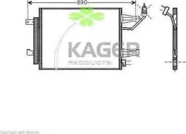 Kager 945926 - Kondenser, kondisioner furqanavto.az