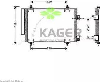 Kager 945791 - Kondenser, kondisioner furqanavto.az