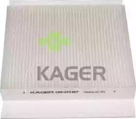 Kager 09-0187 - Filtr, daxili hava furqanavto.az