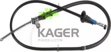 Kager 19-1481 - Kabel, dayanacaq əyləci furqanavto.az