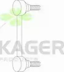 Kager 850142 - Çubuq / Strut, stabilizator furqanavto.az