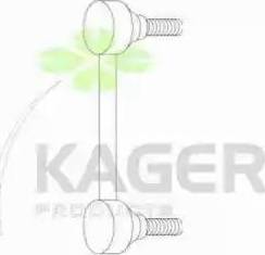 Kager 850237 - Çubuq / Strut, stabilizator furqanavto.az