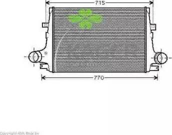 Kager 313853 - Intercooler, şarj cihazı furqanavto.az