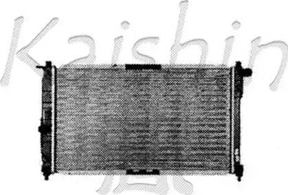 Kaishin 96181369 - Radiator, mühərrikin soyudulması furqanavto.az