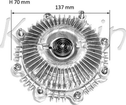 Kaishin GV010 - Debriyaj, radiator ventilyatoru furqanavto.az