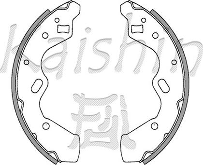 Kaishin K3388 - Əyləc Başlığı Dəsti furqanavto.az