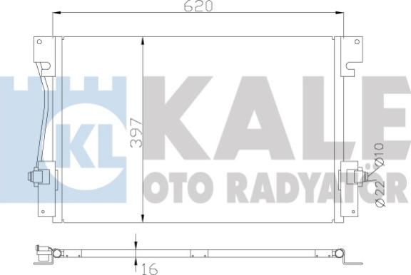 KALE OTO RADYATÖR 394100 - Kondenser, kondisioner furqanavto.az