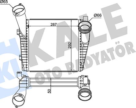 KALE OTO RADYATÖR 344740 - Intercooler, şarj cihazı furqanavto.az