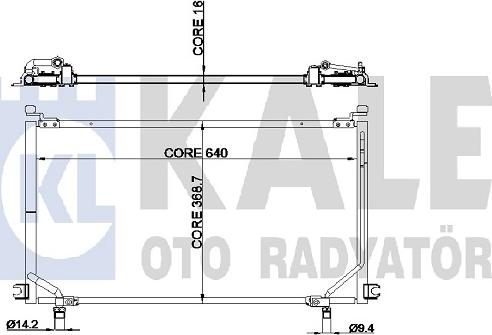 KALE OTO RADYATÖR 345545 - Kondenser, kondisioner furqanavto.az