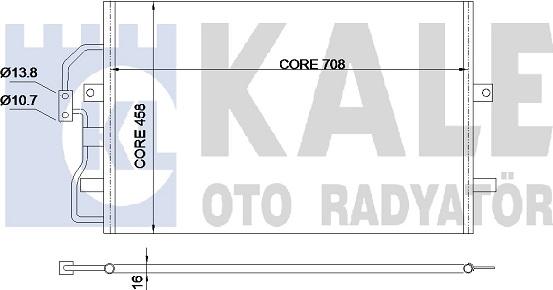 KALE OTO RADYATÖR 345670 - Kondenser, kondisioner furqanavto.az