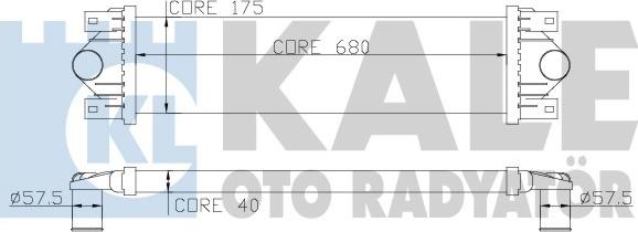 KALE OTO RADYATÖR 345000 - Intercooler, şarj cihazı furqanavto.az