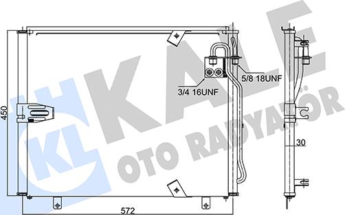 KALE OTO RADYATÖR 343065 - Kondenser, kondisioner furqanavto.az