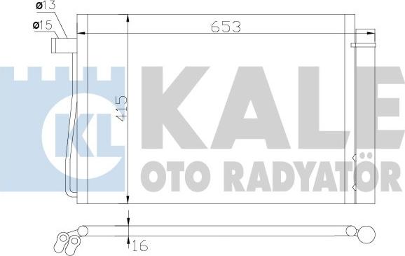 KALE OTO RADYATÖR 343060 - Kondenser, kondisioner furqanavto.az