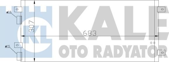 KALE OTO RADYATÖR 343205 - Kondenser, kondisioner furqanavto.az