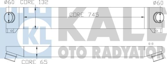 KALE OTO RADYATÖR 343210 - Intercooler, şarj cihazı furqanavto.az