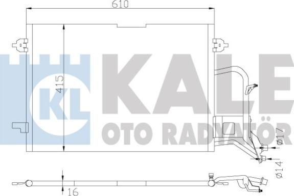 KALE OTO RADYATÖR 342935 - Kondenser, kondisioner furqanavto.az