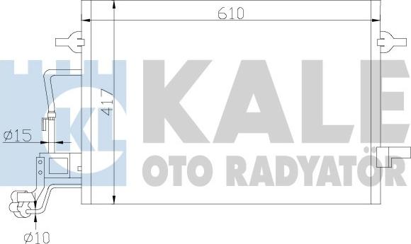 KALE OTO RADYATÖR 342920 - Kondenser, kondisioner furqanavto.az