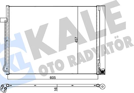 KALE OTO RADYATÖR 342495 - Kondenser, kondisioner furqanavto.az