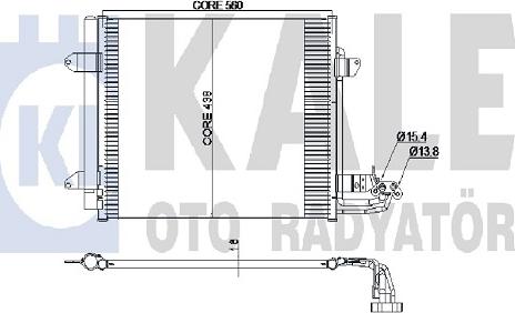 KALE OTO RADYATÖR 342485 - Kondenser, kondisioner furqanavto.az