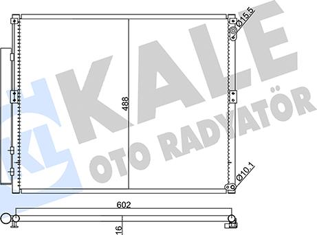 KALE OTO RADYATÖR 342470 - Kondenser, kondisioner furqanavto.az