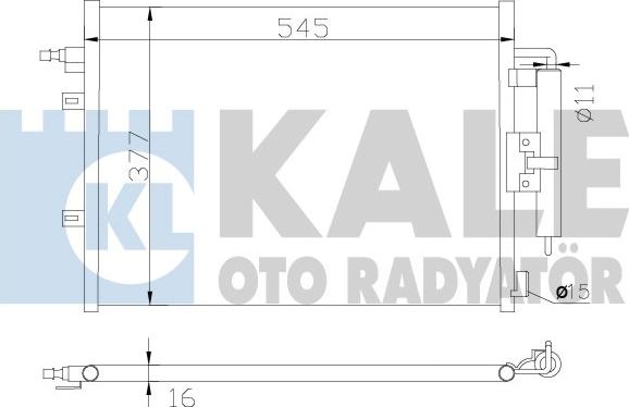 KALE OTO RADYATÖR 342585 - Kondenser, kondisioner furqanavto.az