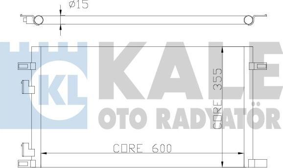 KALE OTO RADYATÖR 342825 - Kondenser, kondisioner furqanavto.az