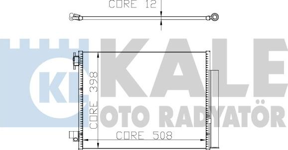 KALE OTO RADYATÖR 301300 - Kondenser, kondisioner furqanavto.az