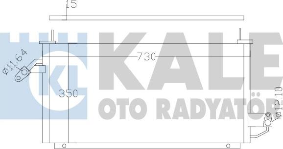 KALE OTO RADYATÖR 389800 - Kondenser, kondisioner furqanavto.az