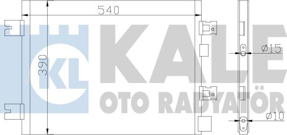 KALE OTO RADYATÖR 389300 - Kondenser, kondisioner furqanavto.az