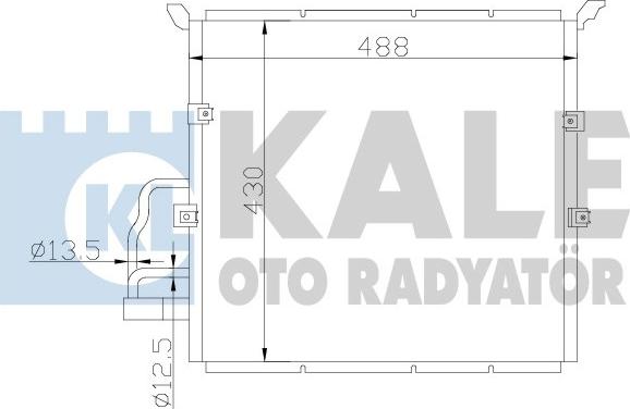 KALE OTO RADYATÖR 385100 - Kondenser, kondisioner furqanavto.az