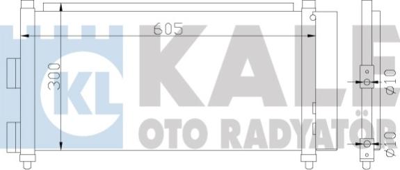 KALE OTO RADYATÖR 386000 - Kondenser, kondisioner furqanavto.az