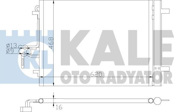 KALE OTO RADYATÖR 386200 - Kondenser, kondisioner furqanavto.az