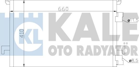 KALE OTO RADYATÖR 388900 - Kondenser, kondisioner furqanavto.az